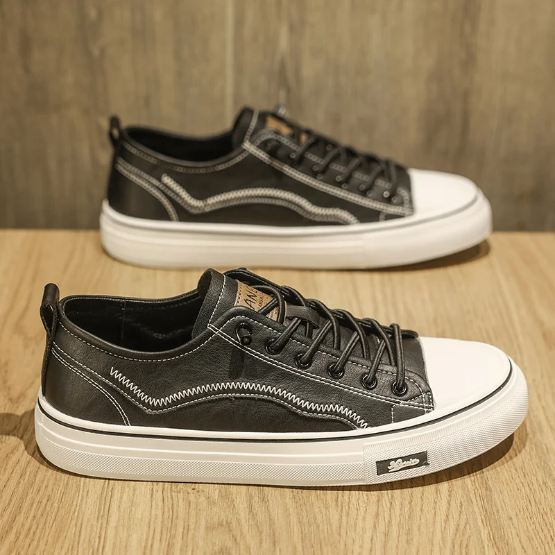 أحذية رياضية كاجوال جديدة ربيعية من المطاط والبلاستيك لعام 2025 للرياضات الخارجية - مريحة وناعمة ومقاومة للانزلاق ومتينة وT