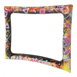 Luminous Photo Frame Decorations Inflatable Selfie Holiday Booth Grad Party Props