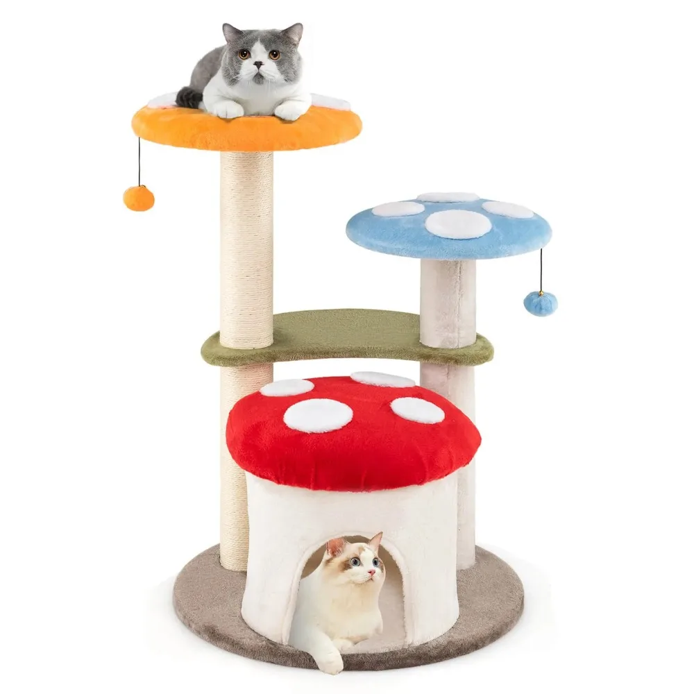 Cute Mushroom Cat T…