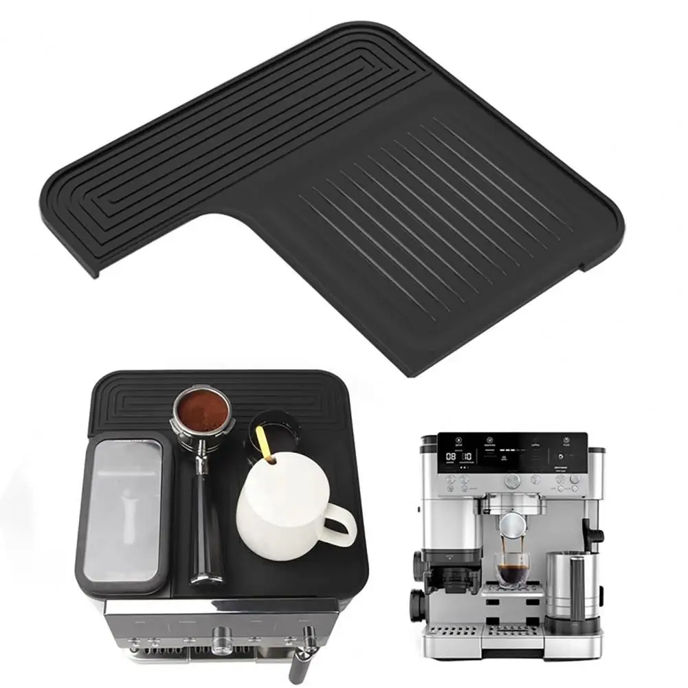 Protective Pads for Es601 Silicone Top Mat for Ninja Luxe Espresso Machine Es601 Anti-slip Coffee Station Cover Heat-resistant