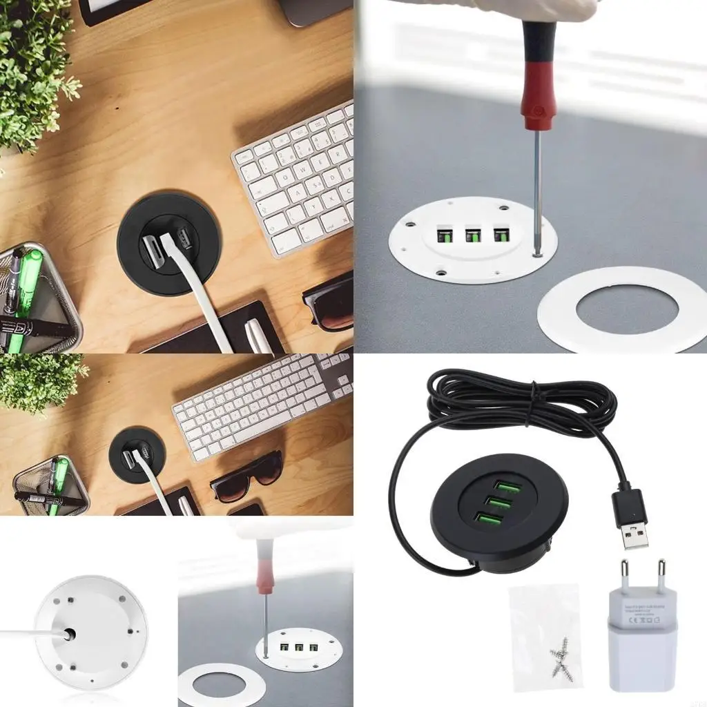 Desktop Grommet Hole 2