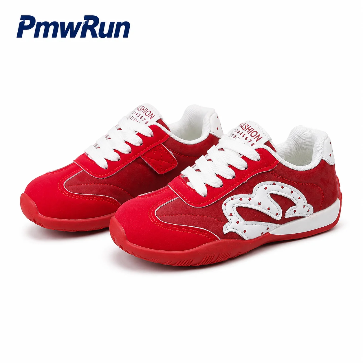 Autumn Sport Shoes For Children PU Leather Teenager Kid's Sneakers Anti-slippery Outdoor Running Footwear For Boys Girls
