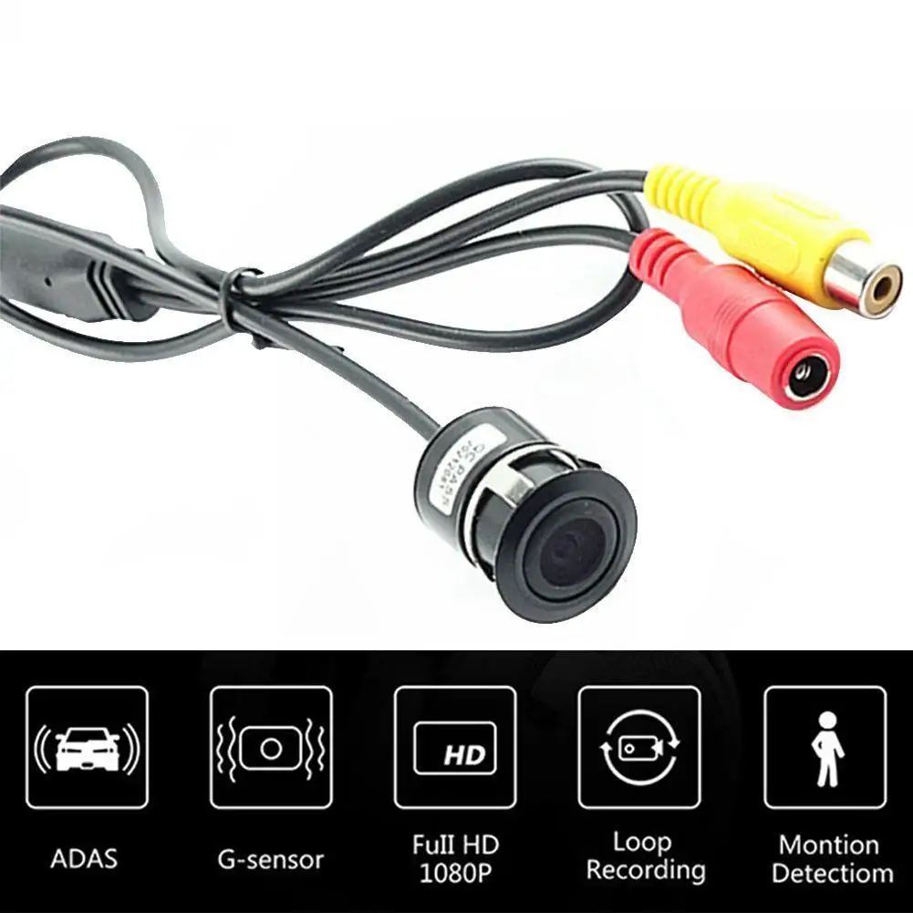 Universal Car Camera For Front View 7070 HD Video With Wide Viewing Waterproof Night Vision, Automatic Parking Monitor D3X3