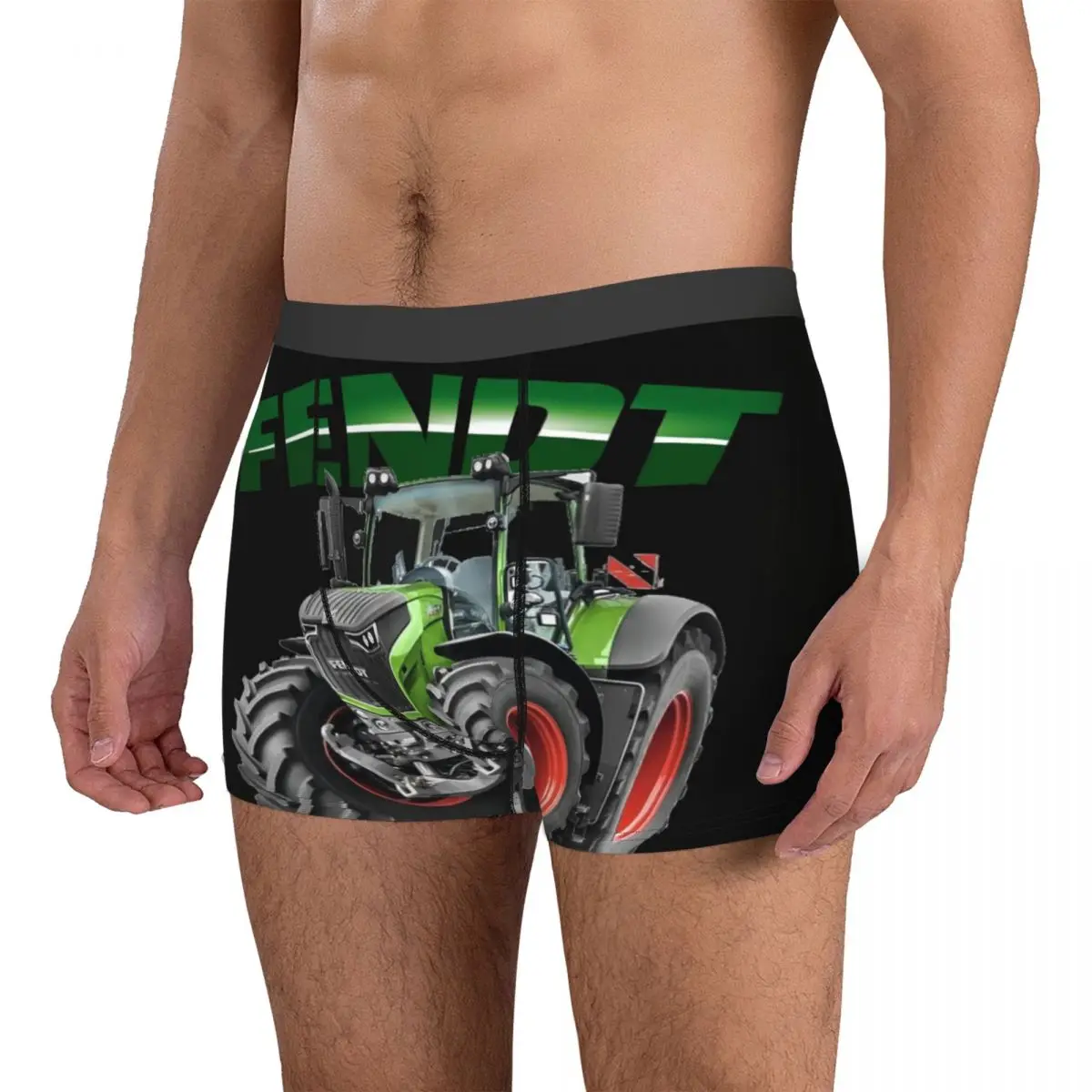 Boxer Underpants Shorts Fendt German Tractors Panties Male Breathable Underwear for Homme Man Boyfriend Gifts