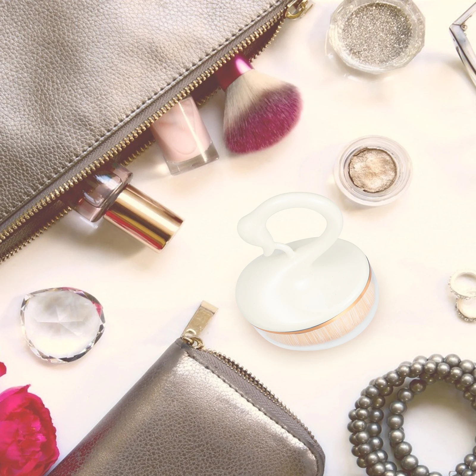 

Foundation Brush Makeup Do Not Eat Powder for Pressed Artificial Fiber Utensils