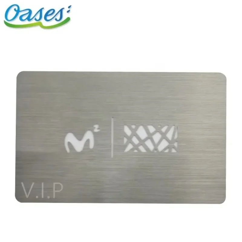 رخيصة شعار مخصص متعدد الألوان الفولاذ المقاوم للصدأ نحى الليزر قطع بطاقة معدنية هدية الأعمال بطاقة الأعمال المعدنية الفارغة #2