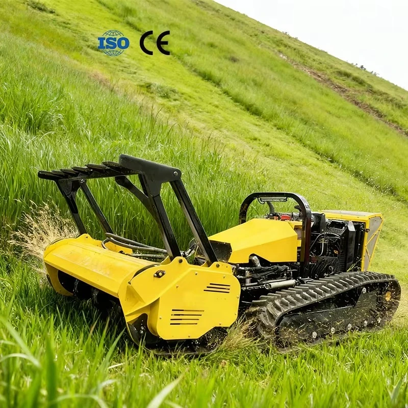 Crawler Land Reclamation Brush Mower High Productivity Equipment for Dense Undergrowth Clearing Thick and Forest Debris Cleaning