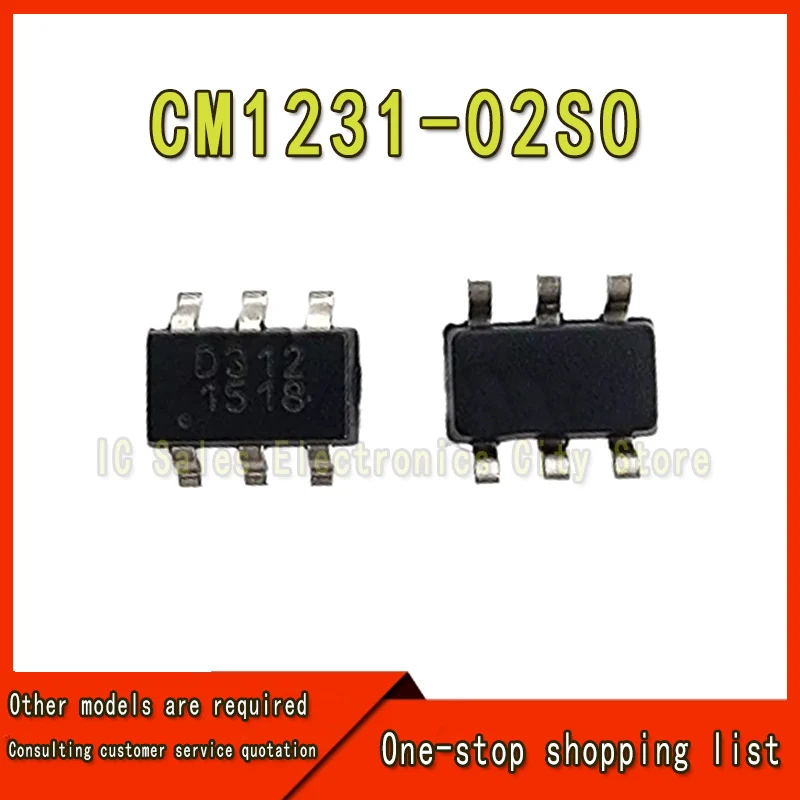 (10 stuk) 100% Nieuwe CM1231-02SO D312 sot23-6 Chipset