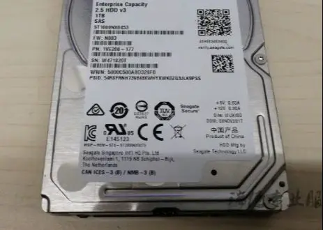 

For ST1000NX0453 1T SAS 2.5 7.2K 12G RH2288 2285 5855 V2 V3 V5 server hard disk