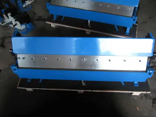 Manual Pan And Box Brake Sheet Metal Bending Folding Machine