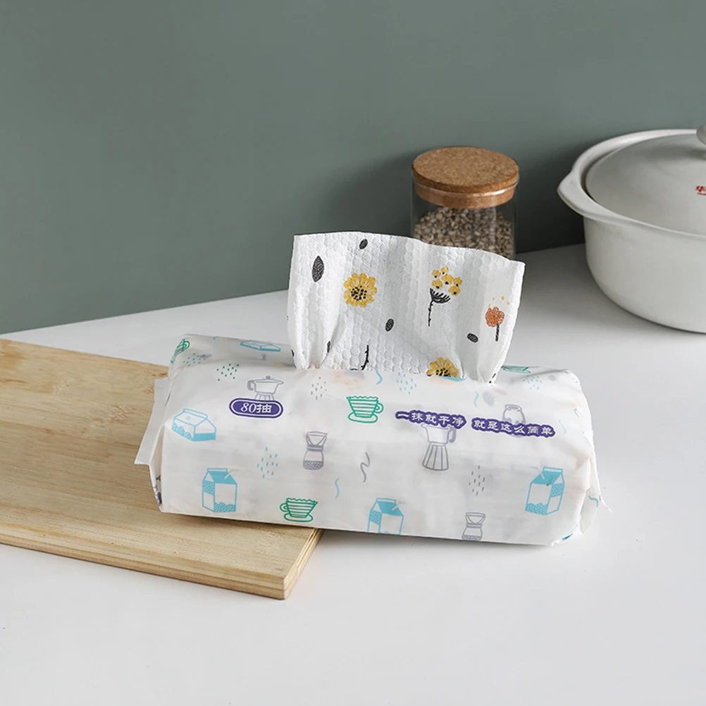 

Disposable Wipes Non-Woven Cloth Washing Cleaning Towel Kitchen Duster Microfiber Rags