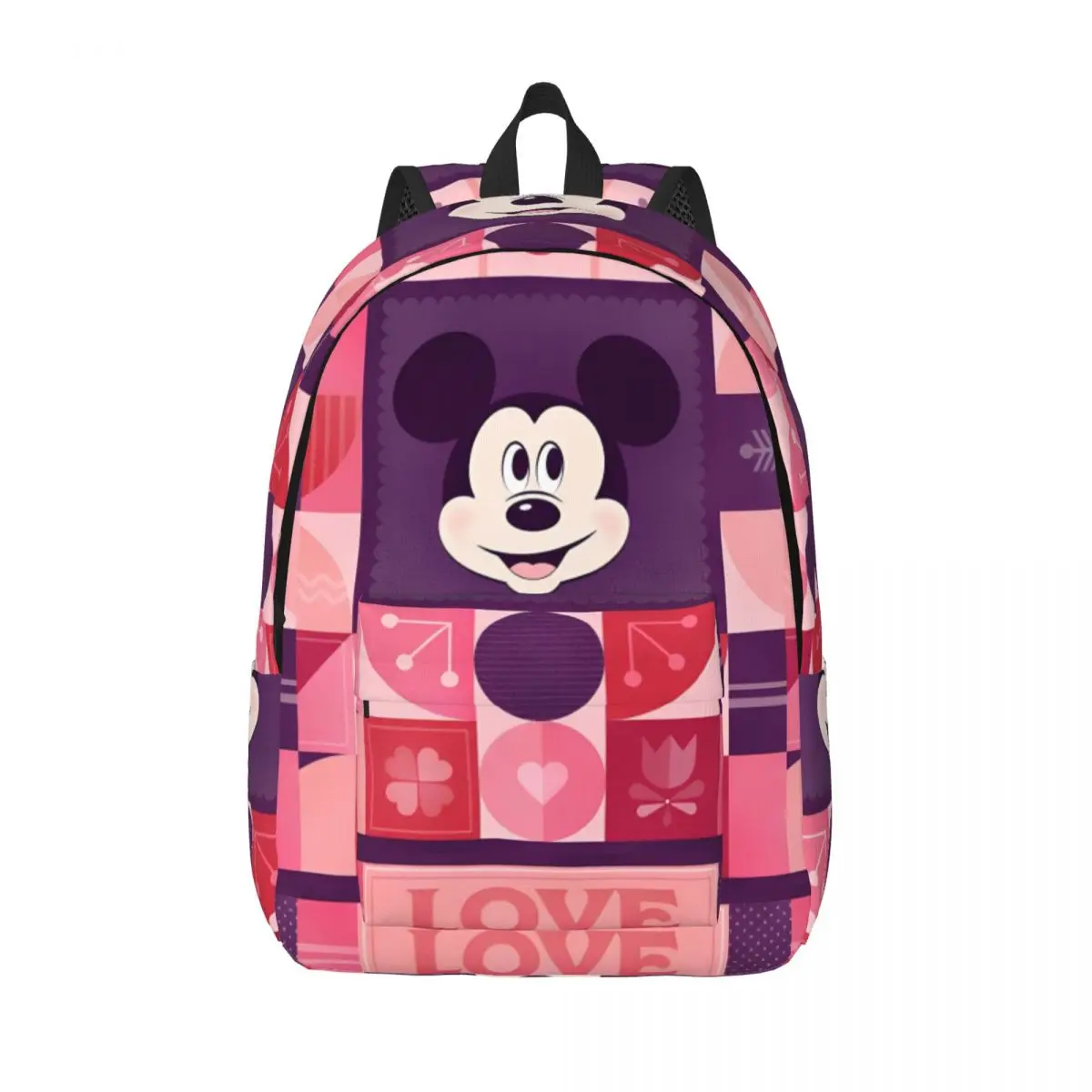 

Cartoon Mickey Mouse Cute Backpack Hiking Backpacks Female Kawaii School Bags Custom Big Rucksack