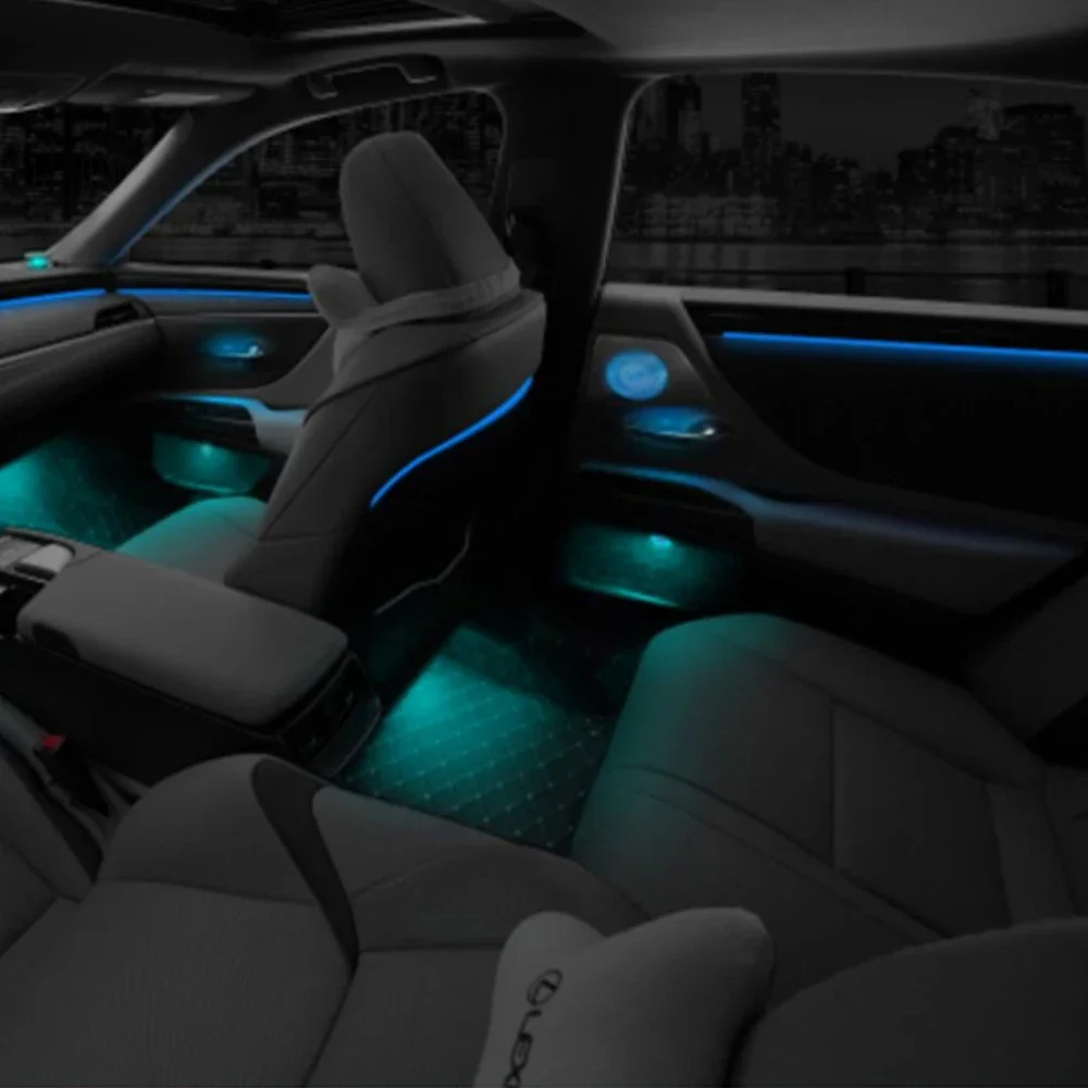 Rear Seat led Ambient Light For Lexus ES 2018-2021 Interior Decorate Back Seat Ambient Light