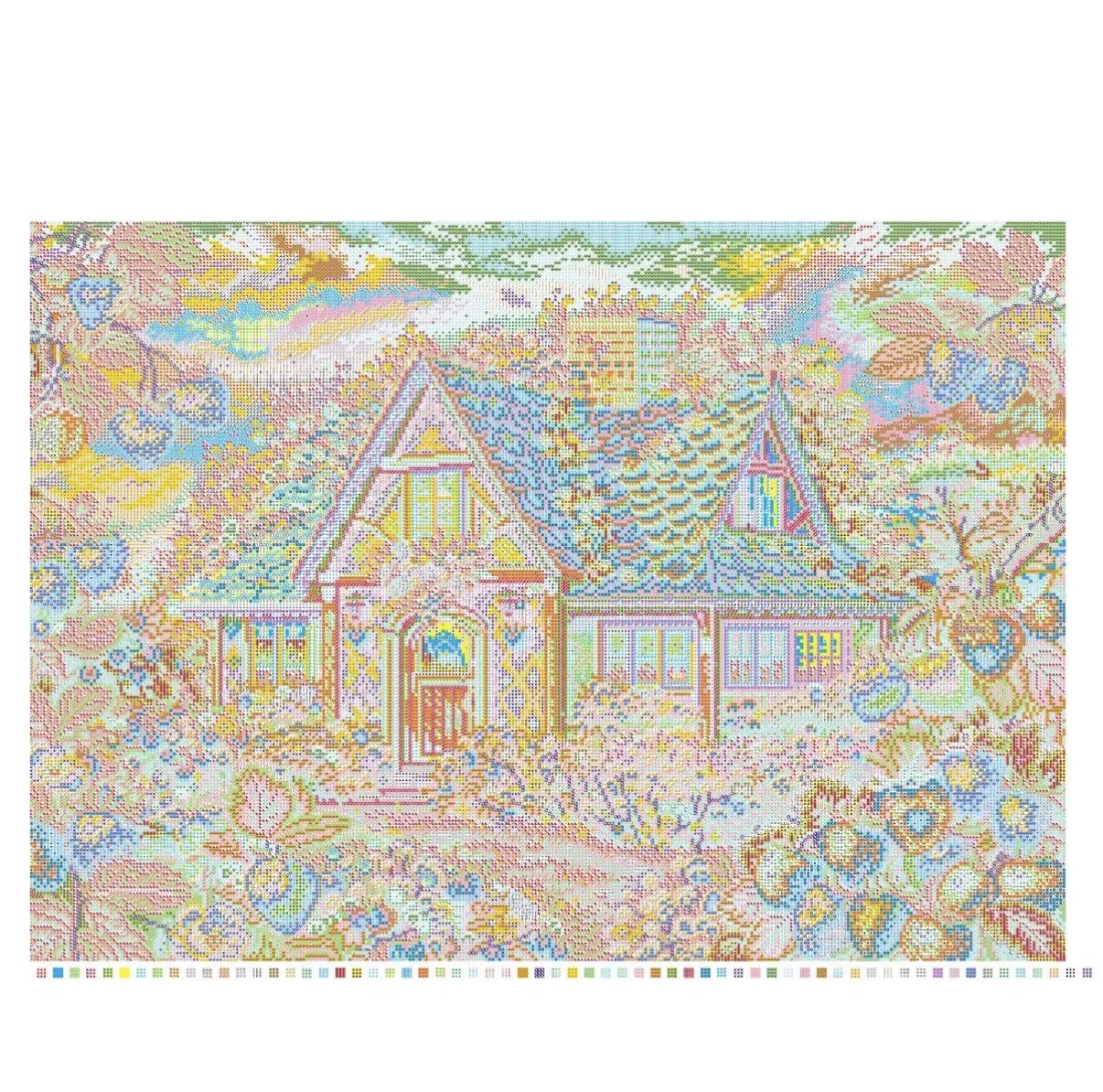 9ct 100x75cm Strawberry Cottag - Home Textiles Discount recensie en prijs