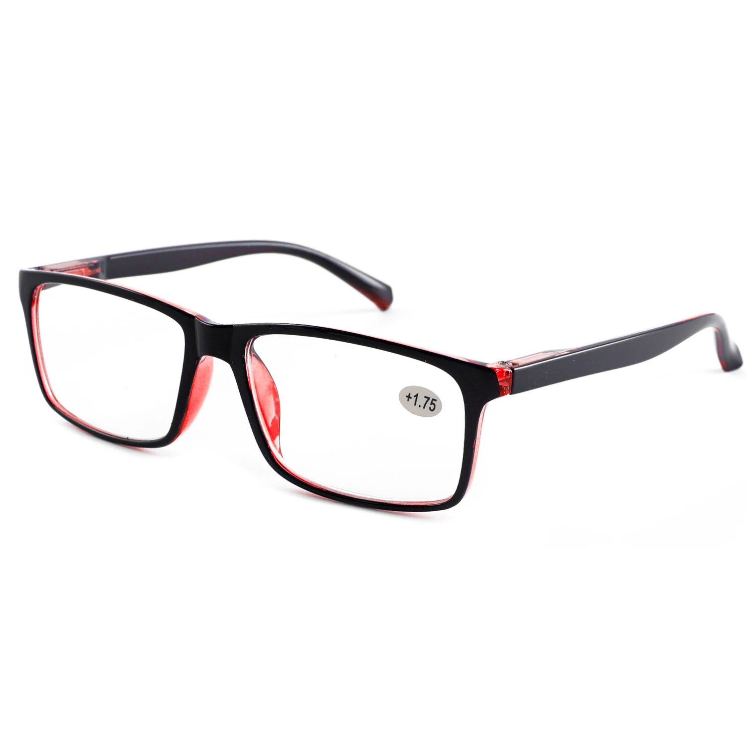 2-teilige modische Lesebrille, blaues Licht blockierende Mode-Leser-Federscharnier mit Musterdruck-Brille – Detail 1