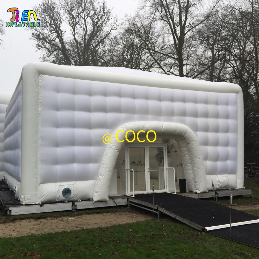 customized New style inflatable party tent for events cube inflatable tent, outdoor party booth