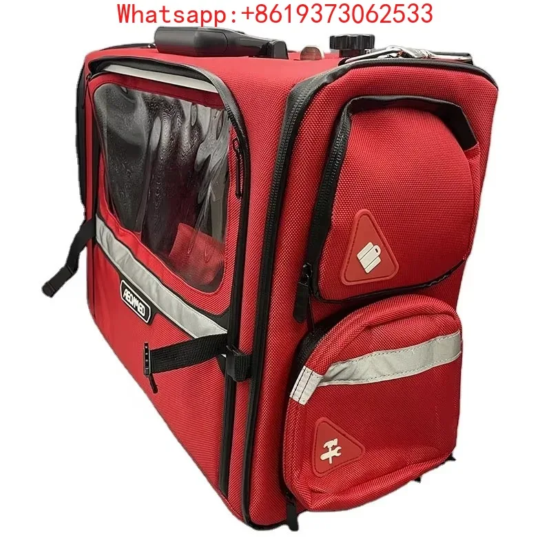 

Портативный вентилятор Aeonmend 510S в рюкзаке - красный, новый, в оригинальной упаковке