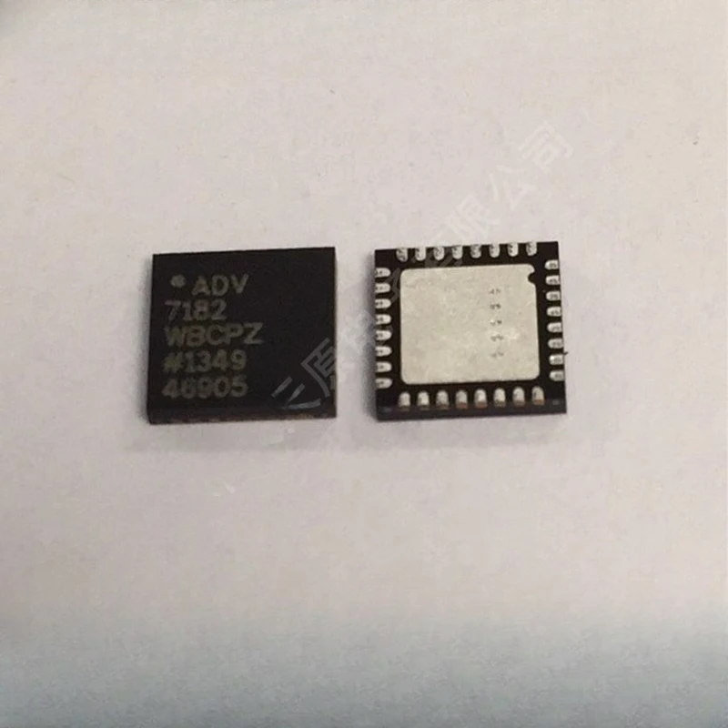 

1PCS ADV7182WBCPZ LFCSP32 10 Bit, Standard Definition TV Video Decoder, Supporting Differential Input