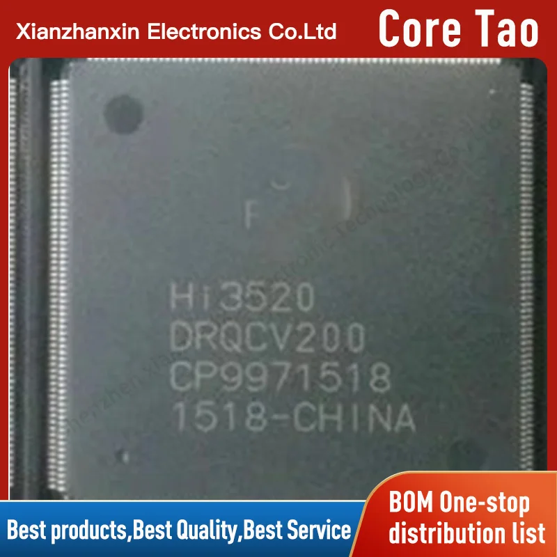 1pcs/lot HI3520DRQCV200 HI3520DV200 HI3520 QFP256 Video security chip