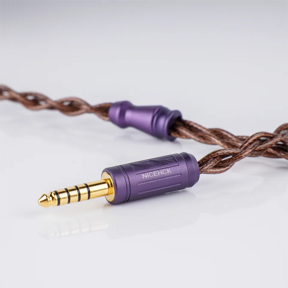 NICEHCK HugLaura HiFi オーディオイヤホンアップグレードケーブル混合