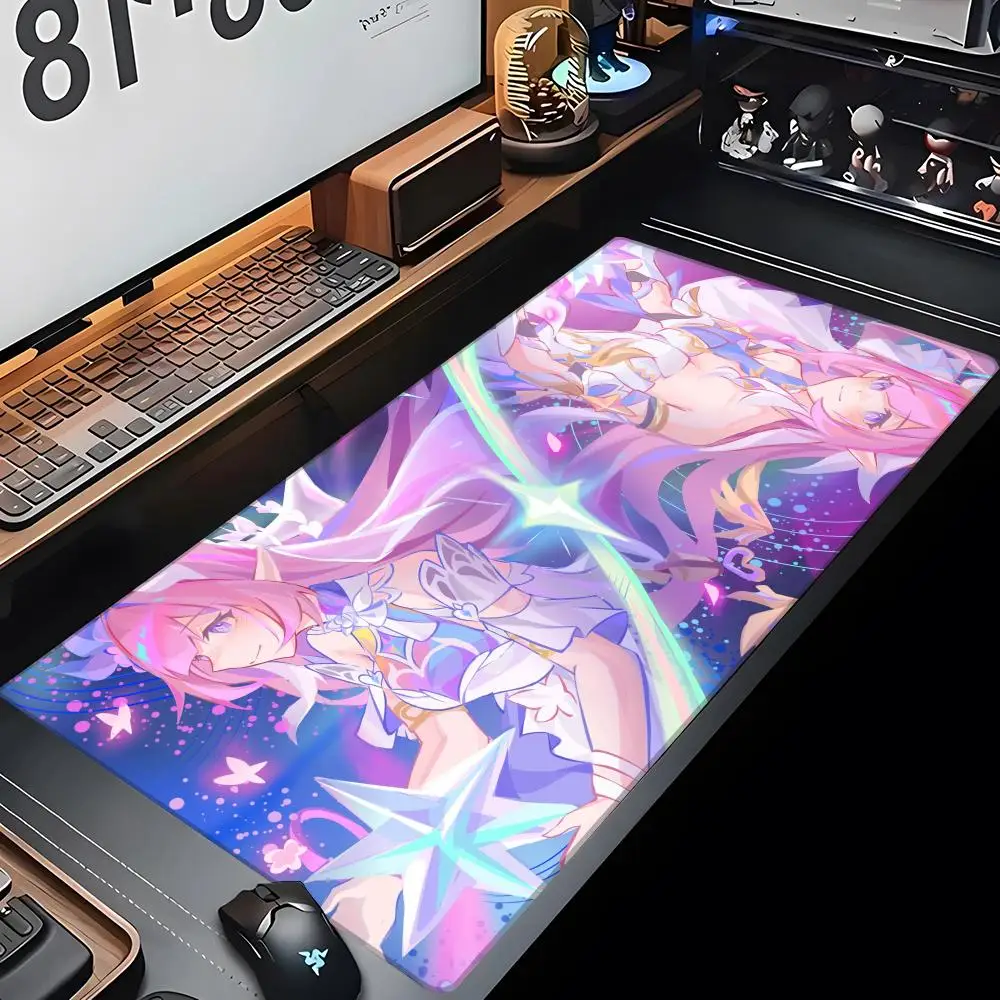 

Cyrene Honkai Star Rail Коврик для мыши Игровой коврик для мыши Большой 900x400X2 мм Коврик для мыши Gamer Mause Ковер ПК Стол