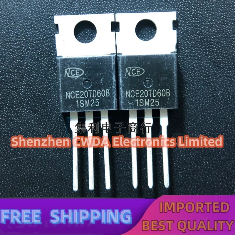 10 PIÈCES-20 PIÈCES NCE20TD60B 40A 600V TO-220 En Stock