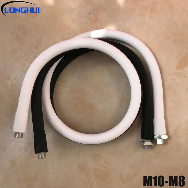 

Гибкий силиконовый металлический шланг M10-M8 для LED-ламп, диаметр 12 мм/10 мм, универсальный мягкий тросик для настольных ламп, точечных светильников, напольных ламп