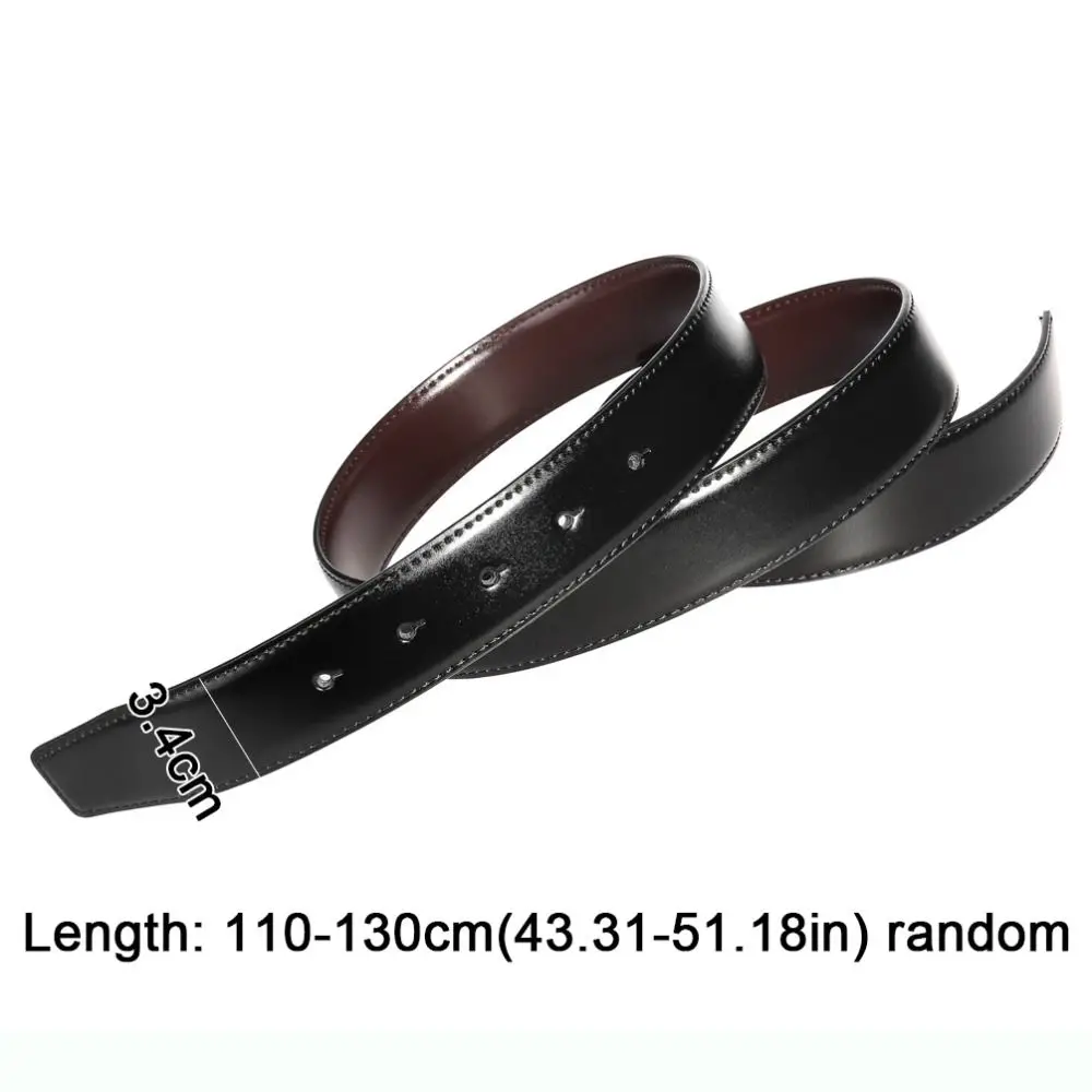 Retro Luxury Design Genuine Leather Belt Casual Versatile Pin Buckle Waistband Waist Strap