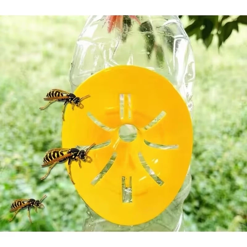 9Pcs Reusable Wasp Hornet Trap Funnel Hanging Bee Catcher Indoor Outdoor Garden Farm Pest Control No Power Needed