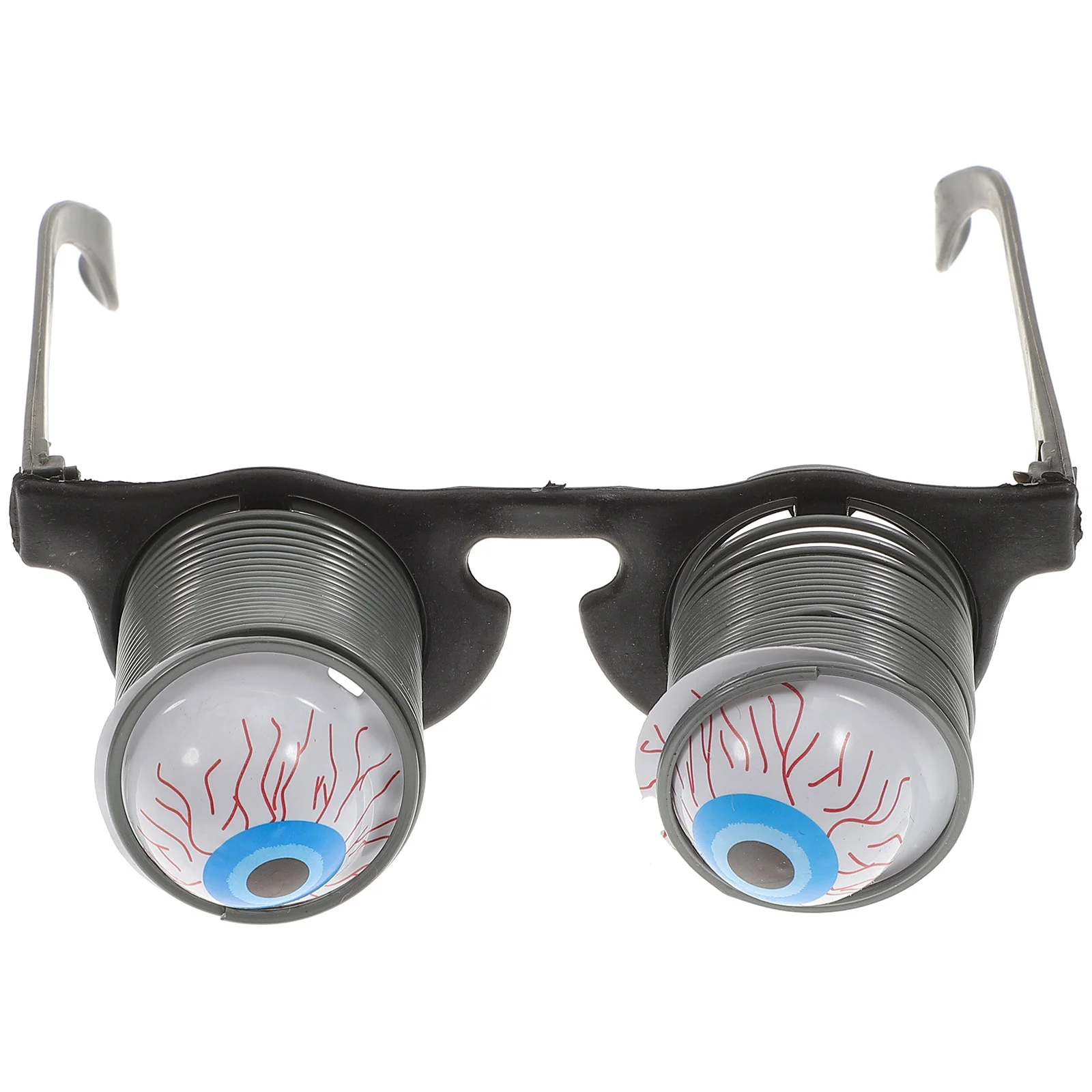 Bloodshot Eyeballs Spring Glasses Horror Funny Eyeball-Dropping for Halloween Costume Party Fool's Day