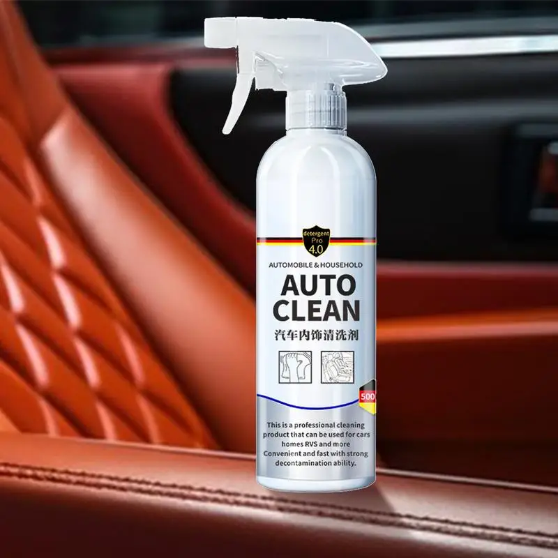 

Car Interior Restorer 500ml Car Refurbishment Agent Trim Care Restorer Car Trim Cleaner Auto Detailing Supplies For Cars Trucks