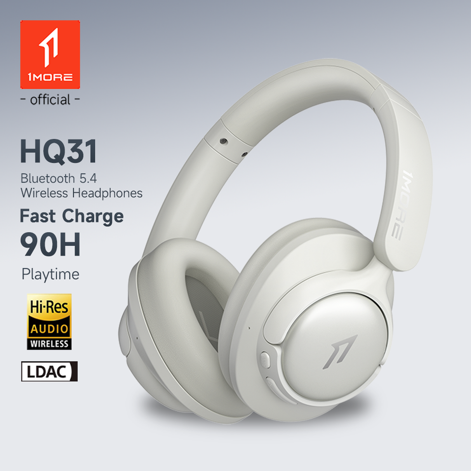  1MORE HQ31 Headphones Bluetooth Wireless Headsets Noise Cancelling Headset Earphone flash-sale penetration 