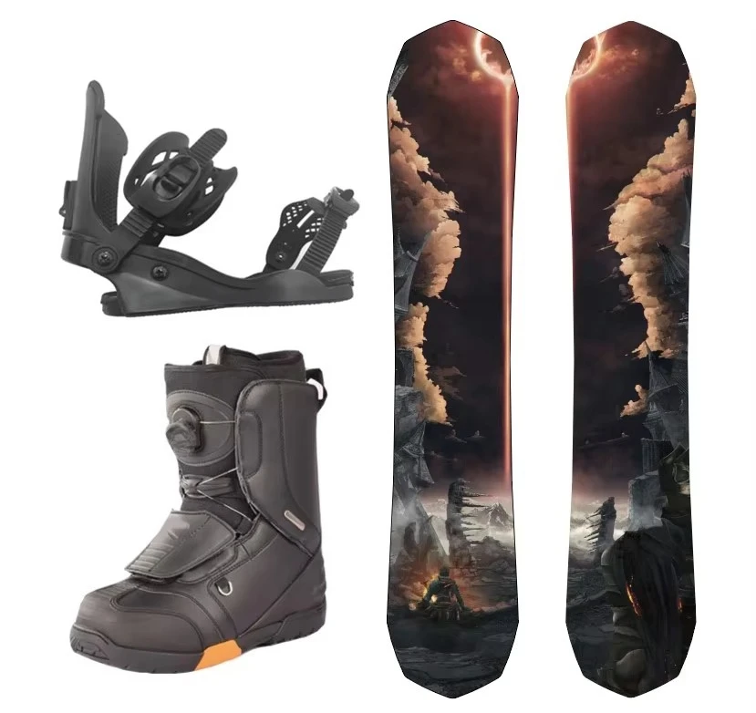 Snowboard Men's Mountain Twin Pointy Shape Snowboard