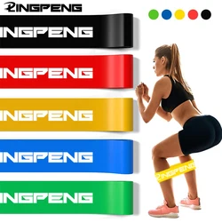 Yoga Resistance Rubber Band Fitness Level 5 Workout Elastic Band Expander Pilates Sports Training Gym Equipment