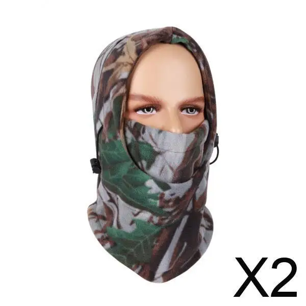 

Outdoor Sports Windproof Fleece Ski Mask Balaclava Neck Gaiter for Adults Snow Biking Gear