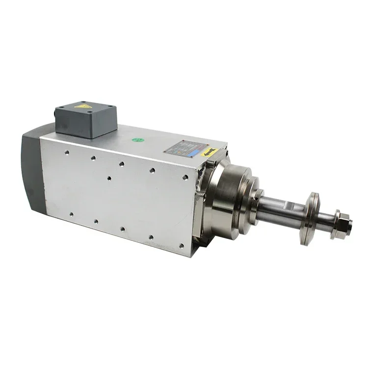 Высокоскоростной 5,5 кВт квадратный двигатель шпинделя шлифовального полировального станка с воздушным охлаждением для шпинделя станка