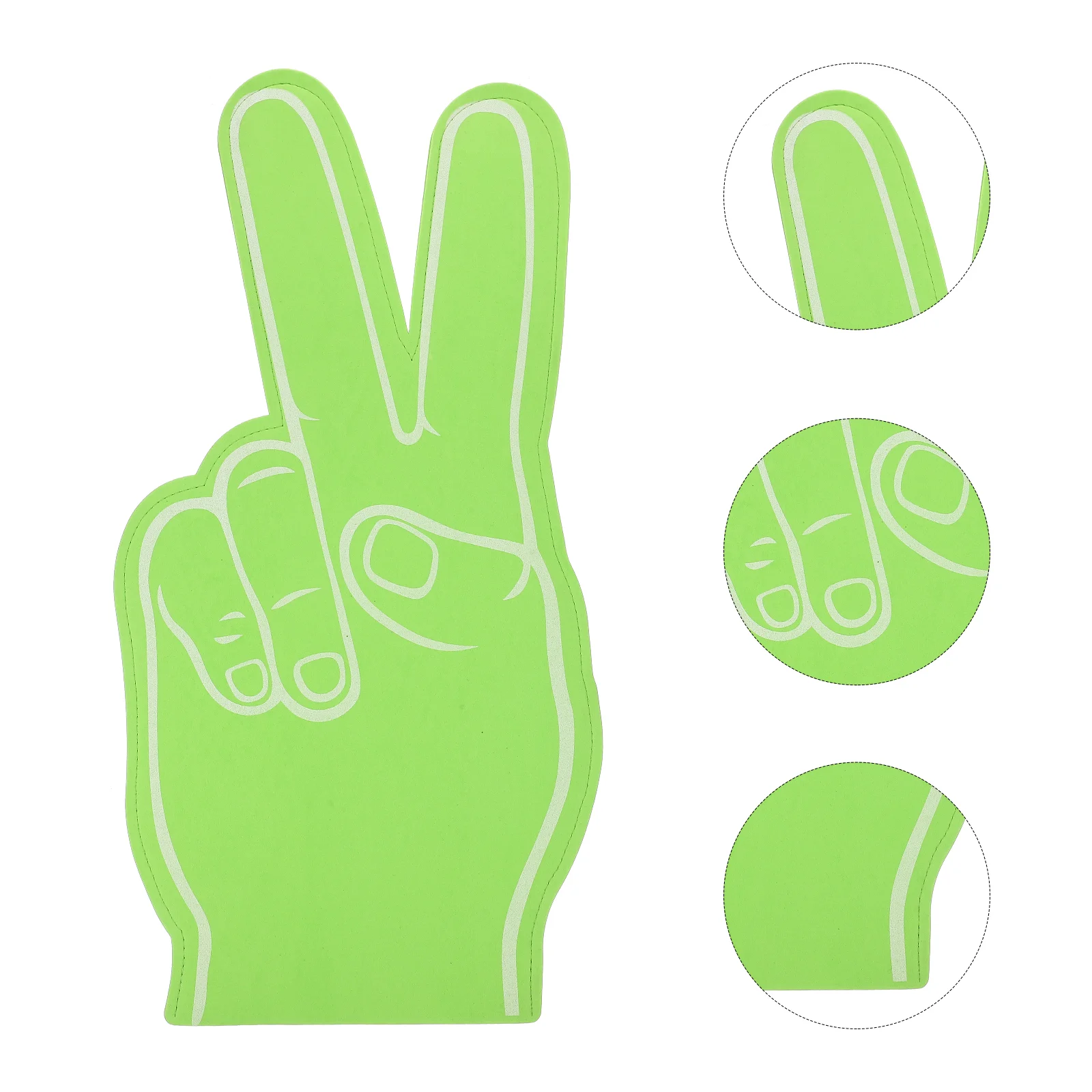 

3 Pcs Foam Fingers Noise Makers Party Favors Cheerleading Props Foosball Gloves Kids Toys Sports Hand Child