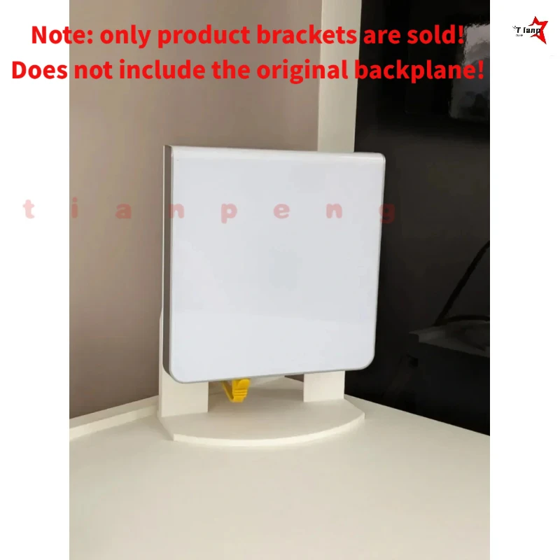 Reinforced Heavy‑duty Vertical Desktop Bracket for UBNT UniFi U6 Enterprise IW Anti‑shake In‑wall WiFi‑AP Base