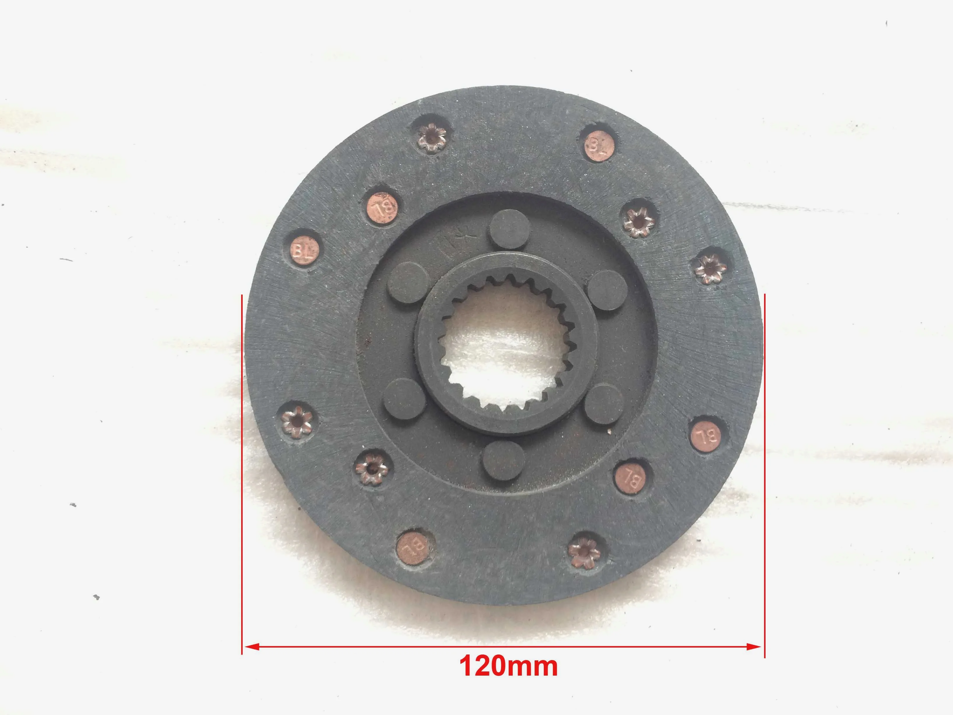 JINMA 250.43.012 Brake Friction Disc, JINMA / JM 24-28HP Tractor Parts