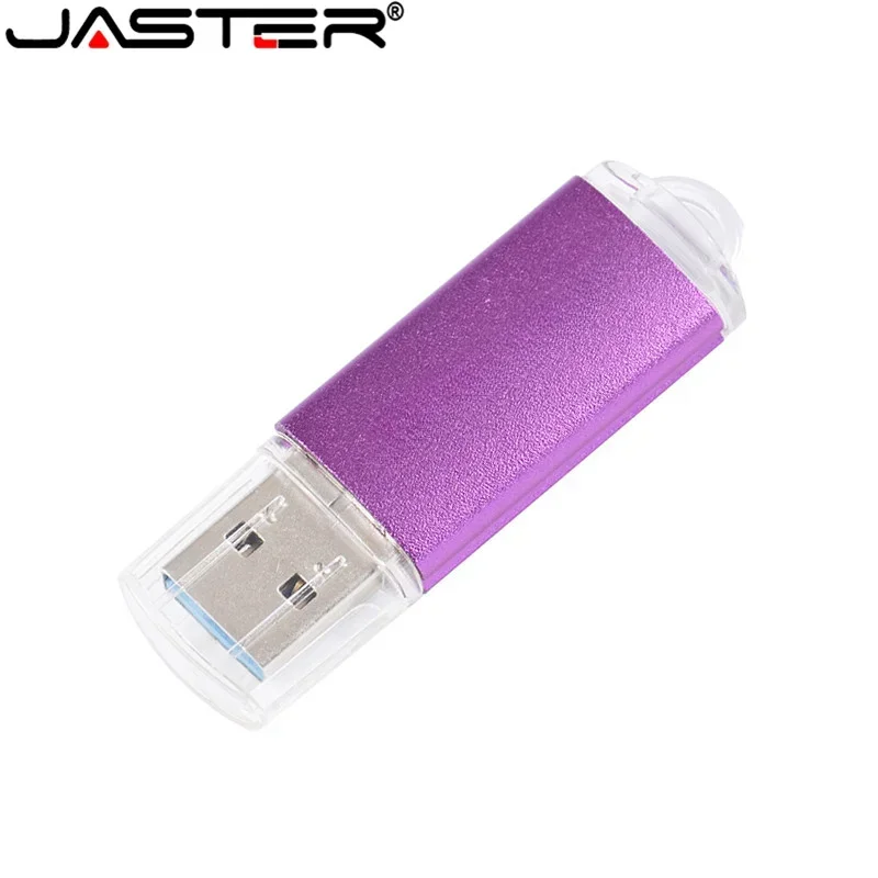 JASTER Mini Pen Drive USB Flash Drive 128GB Metal Pen Drive 64GB High Speed Memory Stick 32GB Plastic U Disk 16GB For Laptop