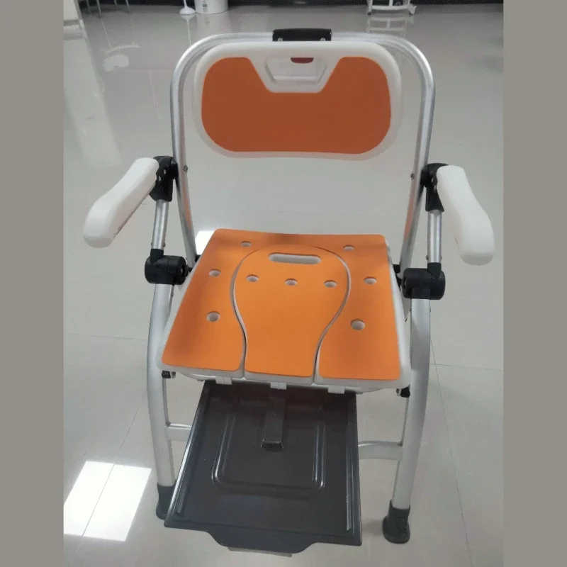 Bathroom Bath Shower Chair Foldable Anti-rollover Elderly Pregnant Women Shower Stool Safety Non-slip Chair