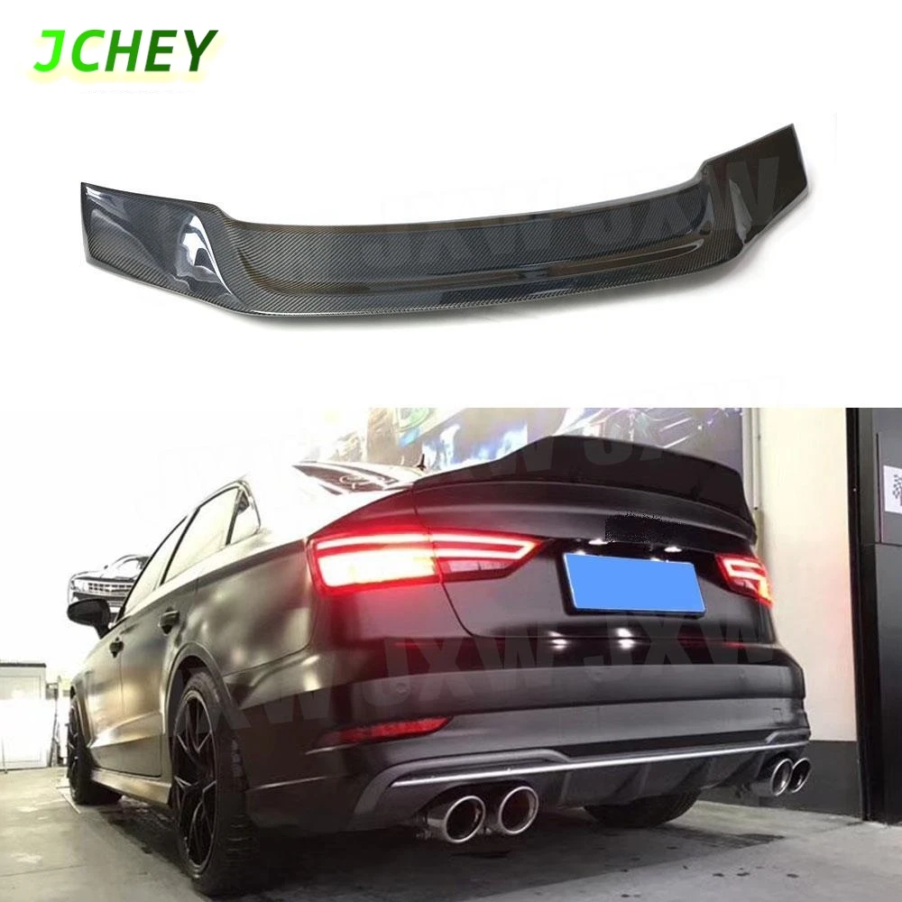 

JCHEY Carbon Fiber & FRP Rear Boot Spoiler Boot Duck Wings for Audi A5 S5 RS5 Sedan 4 Door 2017 2018 2019 Rear Spoiler