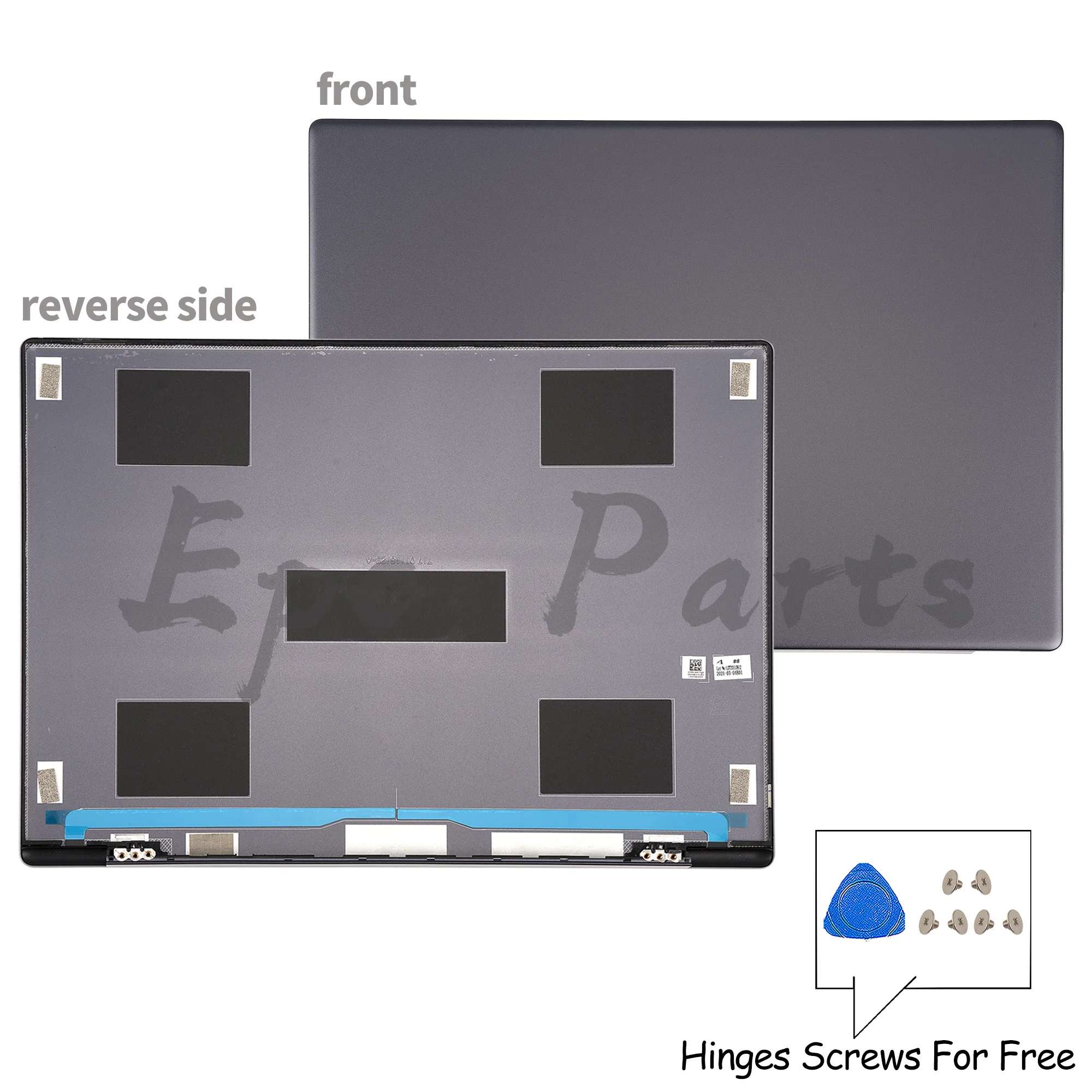 Imagem -02 - Notebook Lcd Tampa Traseira Palmrest Inferior Substituir Qwert us kb Layout Ebook 14 Klvd-wfh9 14 Klvf16 2023 Cinza