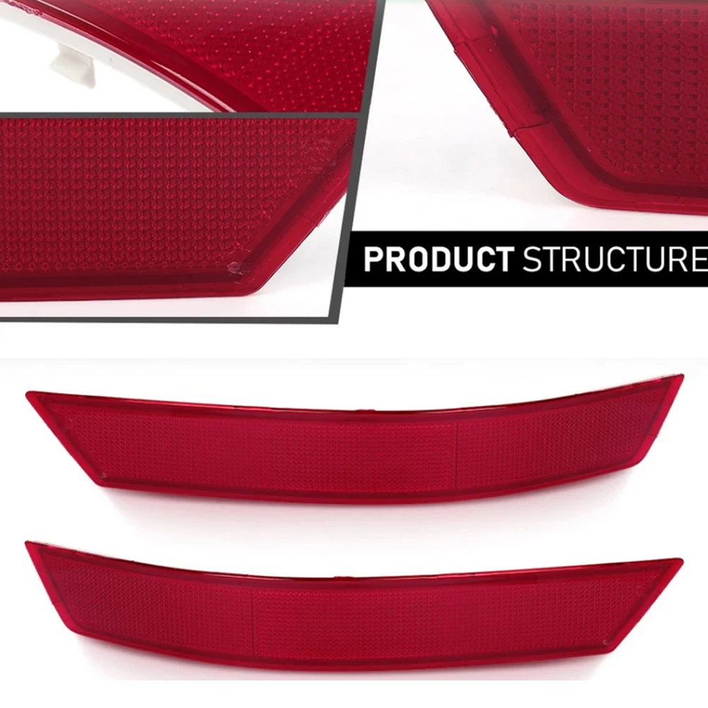 For Mercedes Rear Bumper Rear Reflector Light Rear Bumper Light As Picture Shows Perfect Fit Stable Performance OEM 1648200374