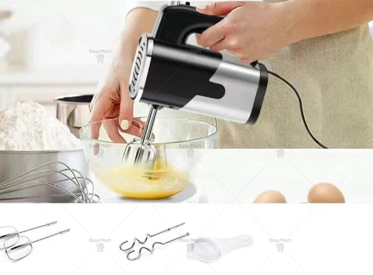 Electric Egg Beater Automatic Handheld Whisk Baking Cream Whisk Hair Beater