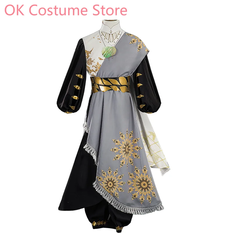 Identiteit V Aesop Carl Begrafenisondernemer Cosplay Kostuum Cos Game Anime Party Uniform Hallowen Spelen Rol Kleding Kleding