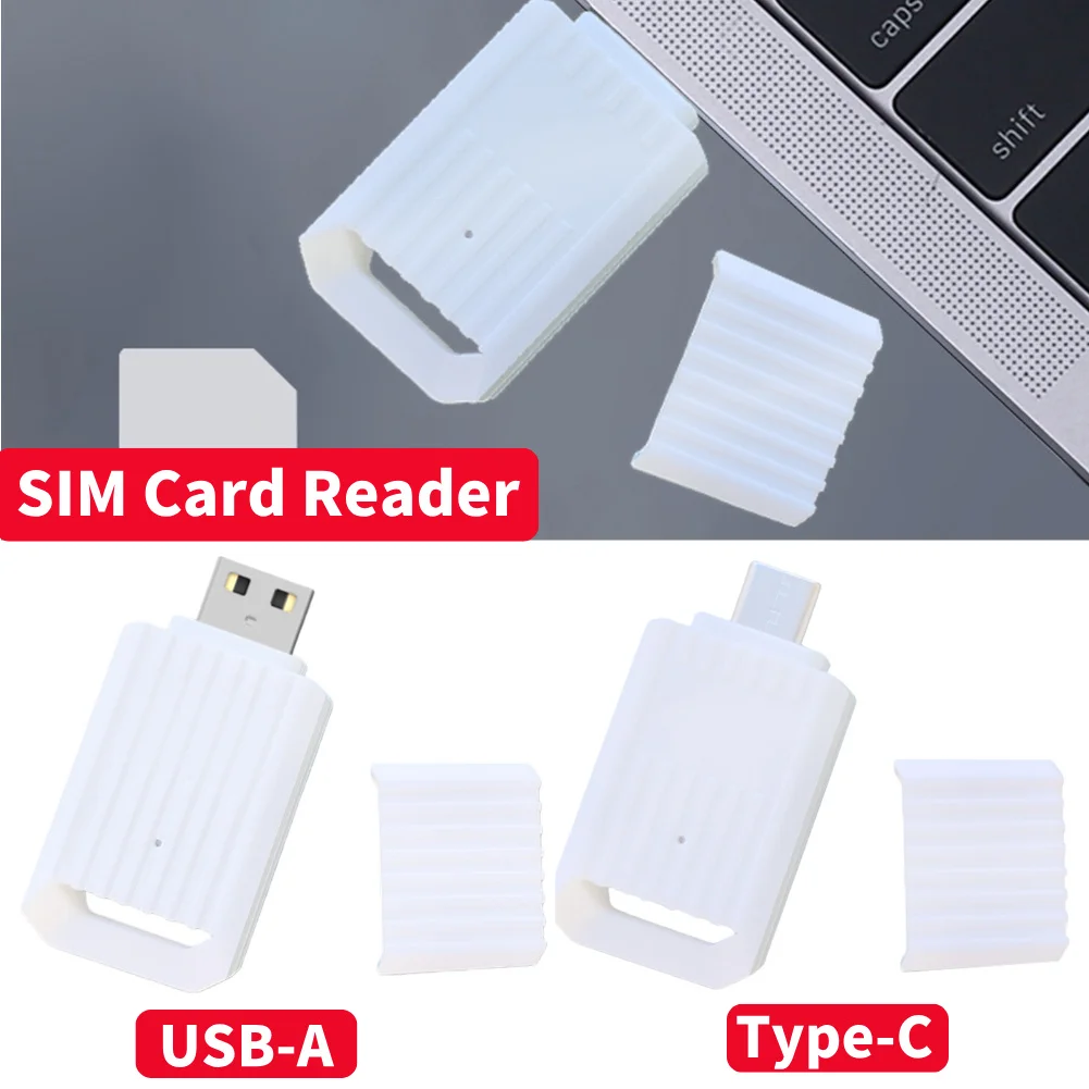 USB Easypay ESIM-Kartenleser Plug-and-Play SIM-Kartenadapter Leicht und Kompakt für Android Windows Mac OS MacBook Computer PC