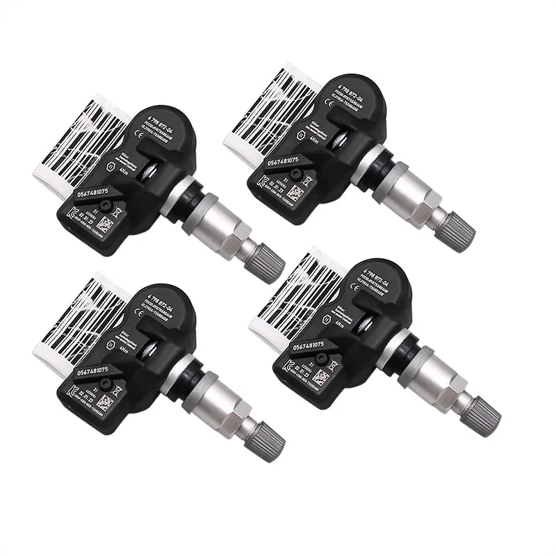 

1/4PCS TPMS Tire Pressure Sensor 6798872 For Alpina 6 D5 XD3 BMW F10 F07 F12 E84 F25 F26 E89 Mini R60 R61 R59 36106798872 433MHz