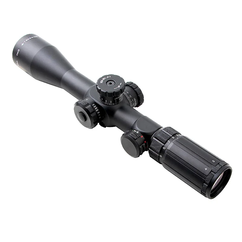 TMD 4-14X44 FFP نطاق الصيد الطائرة البؤرية الأولى Riflescope الزجاج التكتيكي محفور شبكاني مضيئة مشاهد بصرية يناسب.308