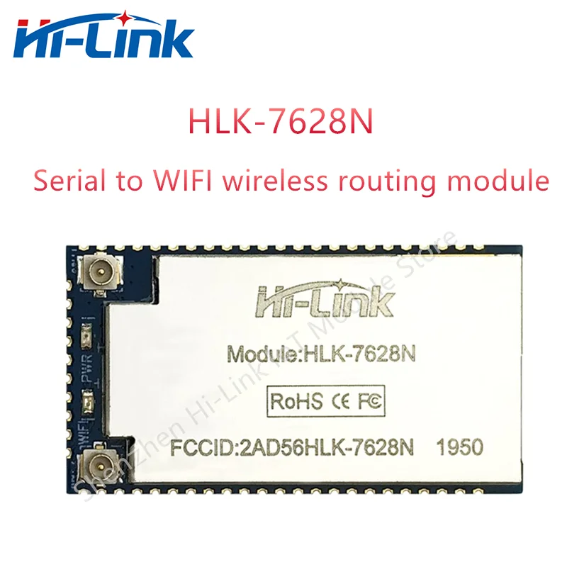 Free Shipping MT7628 Wireless HiLink Wifi Router Module Supports Openwrt Linux Gateway Test Board HLK-7628N 128MB RAM/32MB Flash